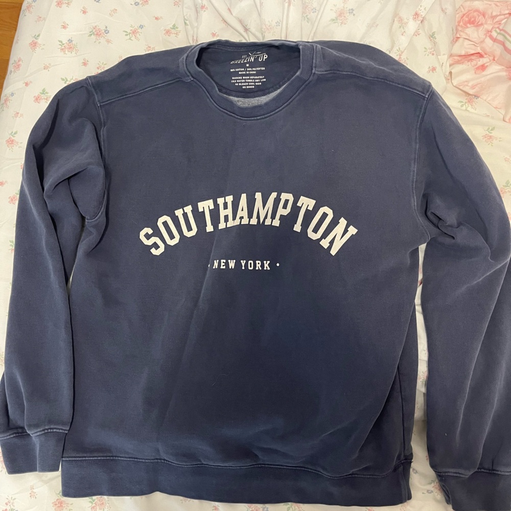 Blue Southampton Crew neck